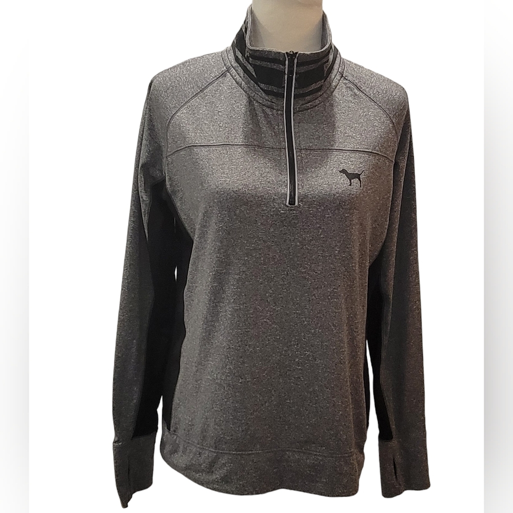 Athletic Wear PINK Ultimate Pullover Reflective Logo Women's Large Runners
